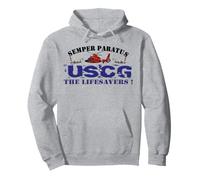 Semper Paratus USCG The Lifesavers Sweat à Capuche