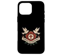 Semper REFORMANDA - Théologie réformée chrétienne - Vintage Coque pour iPhone 16 Pro Max