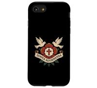 Semper REFORMANDA - Théologie réformée chrétienne - Vintage Coque pour iPhone SE (2020) / 7/8