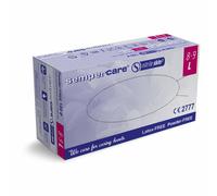 SEMPERCARE SKIN 2, gants de protection en nitrile, non poudrés, 200 pièces, taille L, bleu