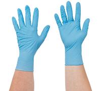 Semperguard 3000001645 nitrile Comfort einmalschutz et gants d'examen en nitrile EN Latex, non poudrés, taille L, 8-9, bleu Lot (100)