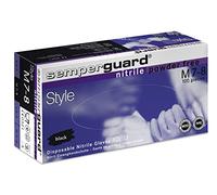 Feldtmann Gants jetables Semperguard Nitril Style taille M noir nitrile EN 388, EN 374, EN Quantité:1