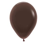 Sempertex - Bolsa de 100 globos sempertex r5 de 13 cm color fashion sólido chocolate (076)