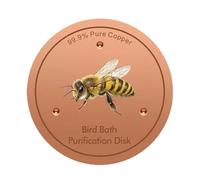 Sempidka Bird Bath Purification Disk Anti Algae Water Disc Birdbath Cleaner