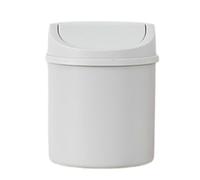 Sempidka Desktop Trash Can Small Trash Can With Lid Compact Design | Tiny Wastebasket Garbage Cans, Small Waste Paper Bin,for Vanity Tabletop Coffee Table Car Interior