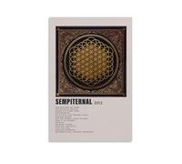 Sempiternal-Bring Me The Horizon Impression sur toile imperméable HD résistante aux UV Convient pour les salons et les couloirs et fait un excellent cadeau Style sans cadre 30 x 45 cm