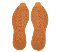 SEMPLACEMENT SOLE SOIGNE 1 paire, caoutchouc complet Full Bottom non glissement V Matériau de réparation de forme silencieux pour les chaussures de sport Walking Safety Taille (Jaune)