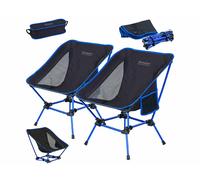 Semptec 2 chaises de camping pliables