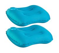 Semptec 2 coussins de camping gonflables avec pompe manuelle intégrée