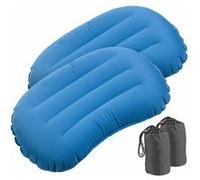 Semptec : 2 coussins de voyage à gonflage rapide