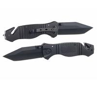 Semptec 2 couteaux de survie pliable à lame 8,5 cm