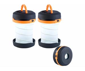 Semptec 2 lanternes de camping repliables