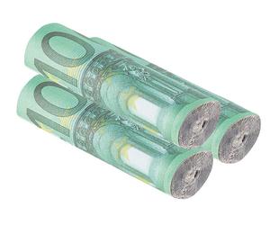 Semptec 3 allume-feux design rouleau de billets de 100 Euros