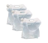 Semptec 3 bidons à eau pliables 10 L avec poignée de transport, sans bisphénol A