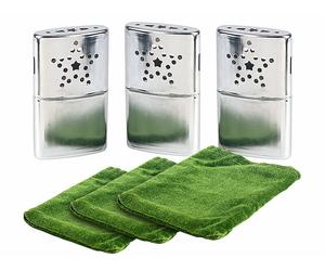 Semptec 3 réchauffe-mains à essence style briquet