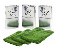 Semptec : 3 réchauffe-mains à essence style briquet vert