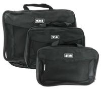 3 sacs à vêtements compressibles en 2 tailles [Semptec]