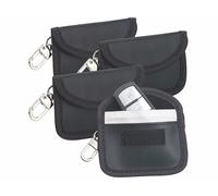 Semptec 4 étuis de protection RFID pour clés de voiture