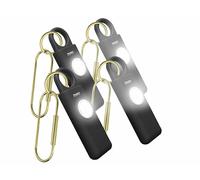 Semptec 4 porte-clés alarmes 130 dB avec lampe de poche