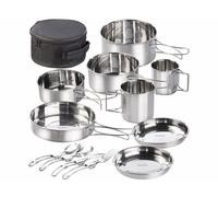 Semptec Batterie de cuisine pour camping 24 ustensiles