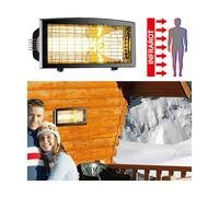 Semptec Chauffage radiant infrarouge d'extérieur - 1500 W
