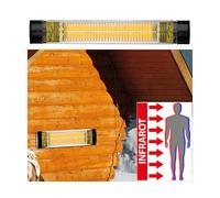Chauffage radiant infrarouge d'extérieur - 2500 W ''IRW-2500'' G