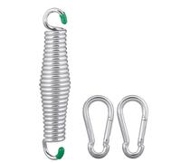 Semptec : Ressort pour fauteuil suspendu avec 2 mousquetons jusqu'à 120 kg G