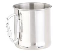 Semptec Tasse en acier inoxydable avec mousqueton - 250 ml