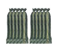 Semptec Urban Survival Technology Sac : lot de 10 sacs de sable en tissu monofilament solide, 25 x 100 cm (sacs de sable contre les inondations Jumbo, sacs de sable d'inondation, sacs étanches)