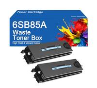 SEMTGJ Bouteille de Toner usagé Compatible avec Le modèle 6SB85A | Pièce de rechange pour imprimante multifonction HP E87750dn, E87740dn, E87760dn et E87770dn,6SB85A-2Set