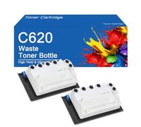 SEMTGJ Bouteille de Toner usagé Haute capacité C620 008R13334 | Compatible avec les imprimantes Xerox VersaLink C620 et C625, installation et utilisation faciles.,C620-2Set