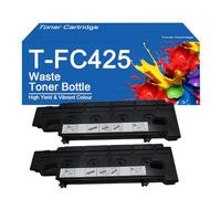 SEMTGJ Bouteille de Toner usagé T-FC425 de Remplacement pour imprimantes Toshiba e-Studio 3525AC, 4525AC, 5525AC, 6525AC et 3025A, Haute capacité (80 000 Pages).,TFC425-2Set