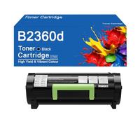 SEMTGJ Cartouche de Toner B2360 pour imprimantes Dell B2360d, B2360dn, B3460dn et B3465dnf (Compatible M11XH 331-9805 et 9806), Haute capacité (8 500 Pages).,B2360-1Pack