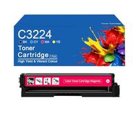 SEMTGJ Cartouche de Toner C3224 (Noir, Cyan, Magenta, Jaune) - C3210K0 C3210C0 C3210M0 C3210Y0 de Remplacement pour imprimante Lexmark C3224dw/C3326dw/C3426dw/MC3224adwe/MC3224dwe/MC3224i,C3224-M
