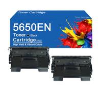 SEMTGJ Cartouche de Toner de Remplacement 5650EN A0FP011 A0FP021 pour imprimantes Konica Minolta Pagepro 5650EN, Facile à Installer et à Utiliser,5650EN-2Set