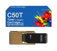 SEMTGJ Cartouche de Toner de Remplacement C50T MX-C50T pour imprimantes Sharp MX-C407F et MX-C507F, Impression Haute définition,C50T-Magenta