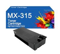 SEMTGJ Cartouche de Toner de Remplacement MX-315 pour imprimantes Sharp MX-M266N, MX-M356N et MX-M316N,MX315 -1Set