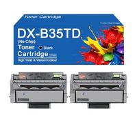 SEMTGJ Cartouche de Toner DX-B35TD Haute capacité de Remplacement pour imprimantes Sharp DX-B352P, sans Puce.,B35TD-2Set