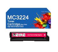 SEMTGJ Cartouche de Toner MC3224 avec Puce Compatible C3210K0 C3210C0 C3210M0 C3210Y0, Remplacement pour imprimante Lexmark C3224dw C3326dw C3426dw,3224-M
