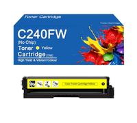 SEMTGJ Cartouches de Toner C240FW sans Puce de Remplacement 408439 408440 408441 408442 pour imprimantes Ricoh M C240FW et PC200W, Impression Nette.,C240FW-Y