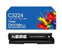 SEMTGJ Cartouches de Toner compatibles C3224 pour imprimante Lexmark C3224dw/C3326dw/C3426dw/MC3224adwe/MC3224dwe/MC3224i C3210K0 C3210C0 C3210M0 C3210Y0 de Remplacement,C3224-BK