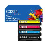 SEMTGJ Cartouches de Toner compatibles C3224 pour imprimante Lexmark C3224dw/C3326dw/C3426dw/MC3224adwe/MC3224dwe/MC3224i C3210K0 C3210C0 C3210M0 C3210Y0 de Remplacement,C3224-4Color
