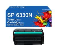 SEMTGJ Cartouches de Toner de Remplacement SP 6330N 406628 et 406629 pour imprimantes Ricoh Aficio SP 6330N,SP6330N-1Set