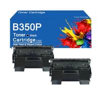 SEMTGJ Cartouches de Toner DX-B350P Haute capacité de Remplacement pour imprimante Sharp DX-B350P, Impression Haute définition.,B350P-2Set