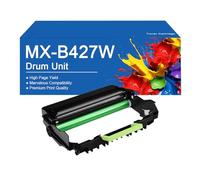 SEMTGJ Unité de Tambour MX-B427W avec Puce de Remplacement pour imprimantes Sharp MX-B427W et MX-B427PW, Haute capacité (40 000 Pages).,MXB427W-1Set