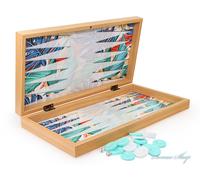 semus Backgammon Oriental Luxe Jeu De Table Classique À Modèles Uniques
