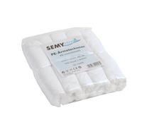 Semy Care Lot de 10 packs de 100 manchettes de protection jetables en polyéthylène Blanc