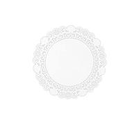 Semy Lot de 100 Supports Dentelle Ronds pour gâteau 30 cm