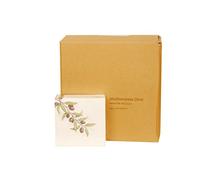 semy Serviettes de table Mediterranea, 40 x 40 cm, olive, 1/4 pli, 1er Pack (1 x 50 pièces)