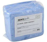 Semy Top Pack de 40 chiffons de nettoyage universels pour distributeur Bleu 17 x 29 cm